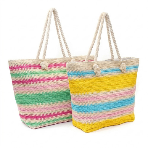 Große strandtasche geflochten - strandtasche,