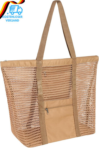 Mesh strandtasche xxl familie - strandtasche,