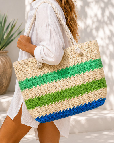 Xxl strandtasche geflochten - xxl,