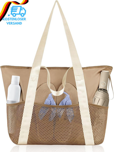 Mesh strandtasche xxl familie - mesh,